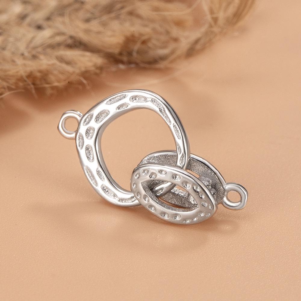 S925 Silver Universal Clasp for Bracelet/Necklace - DIY Connector Link End Accessory