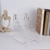 Acrylic Transparent Knife Holder Countertop Cutlery Storage Knives Display Stand Rack for Knife Organizer Pen Storage