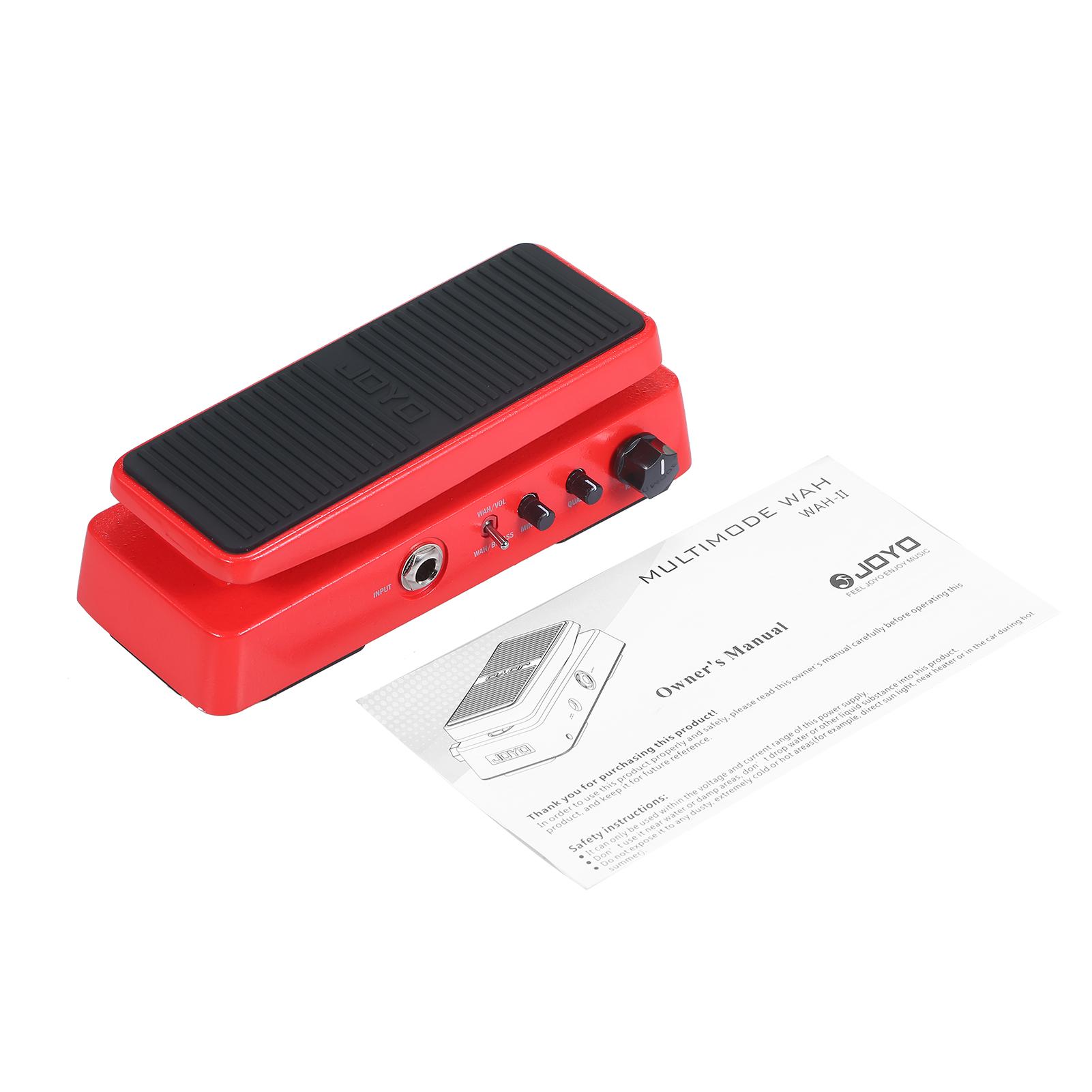JOYO 2-в-1 педаль эффектов для электрогитары с регулируемыми тонами и громкостью — фото 2