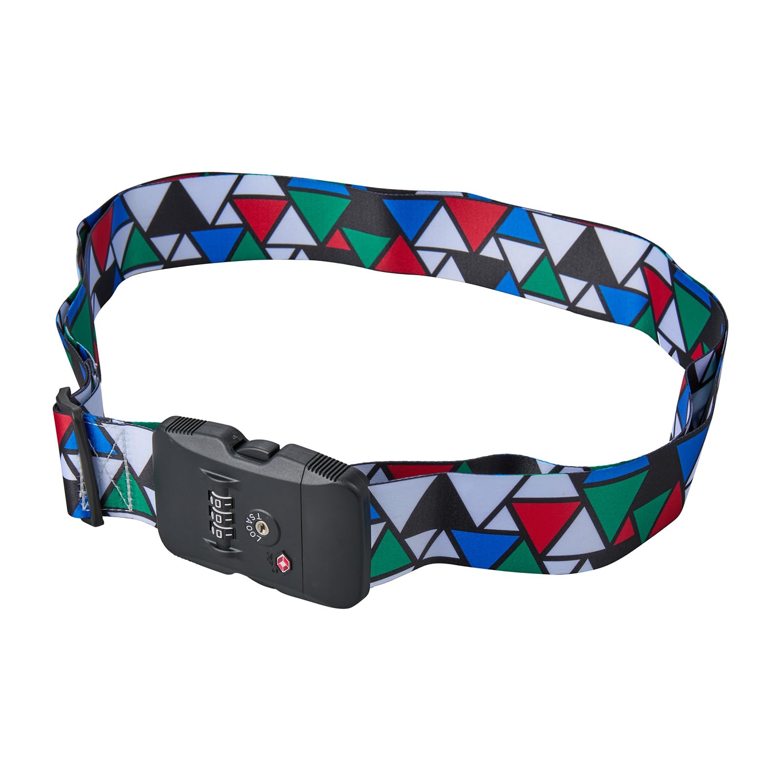 

Siffler Suitcase Belt with TS Lock, Number Lock, Marker, Security, Anti-Theft, for International Travel, Siffler 209. Delta Color