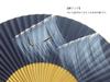 Ayu for made in paper handcrafted by traditional Japanese Kyoto-style fan, design, men, Japan, Kyoto, men's fan, double-sided, artisans, pattern.