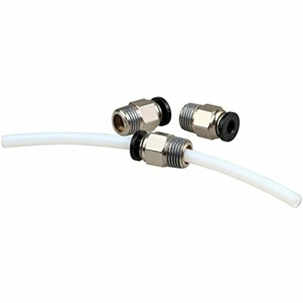 Push Straight Pneumatic Connector Stainless Steel Tube