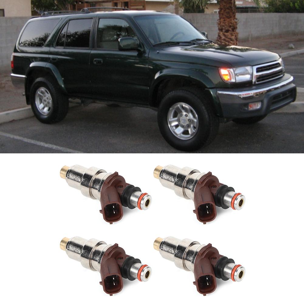 4Pcs Fuel Injector Set 23250 75050 Fit for Toyota 4Runner 2.7L 1996 2000