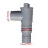 Hose Connector Replacement Pool Hose Adapter Plunging Shut-Off Valves Soft Hose Valves Plastic Material for 32mm Hoses