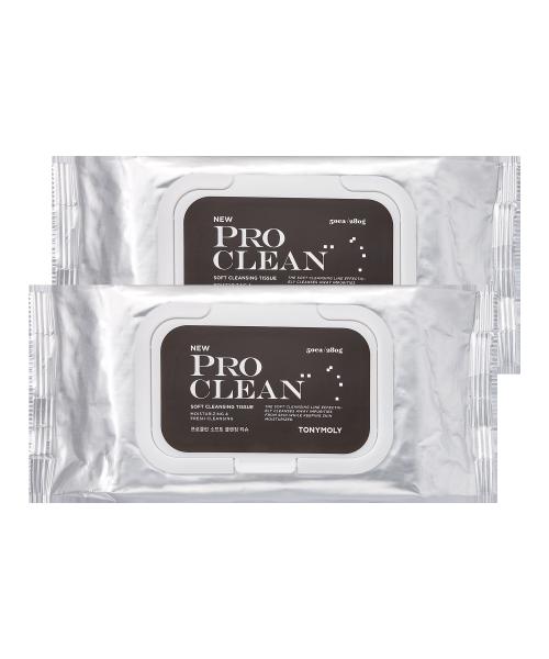[2 pack] Proclean Soft Cleansing Tissues 50 sheets * 2