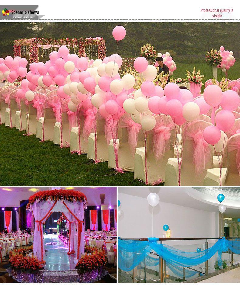 Wedding Stair Railing Gauze Drapes and Floral Decorations Set