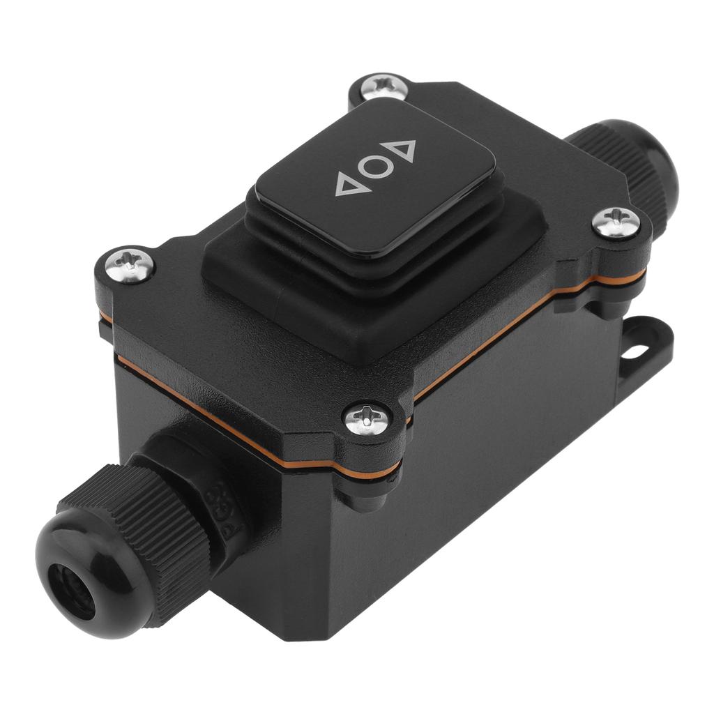 Waterproof Momentary Self Resetting Rocker Switch 6 Pin 3 Position ON Off ON DC 12V 24V AC 110V 220V for Motor Control Boat