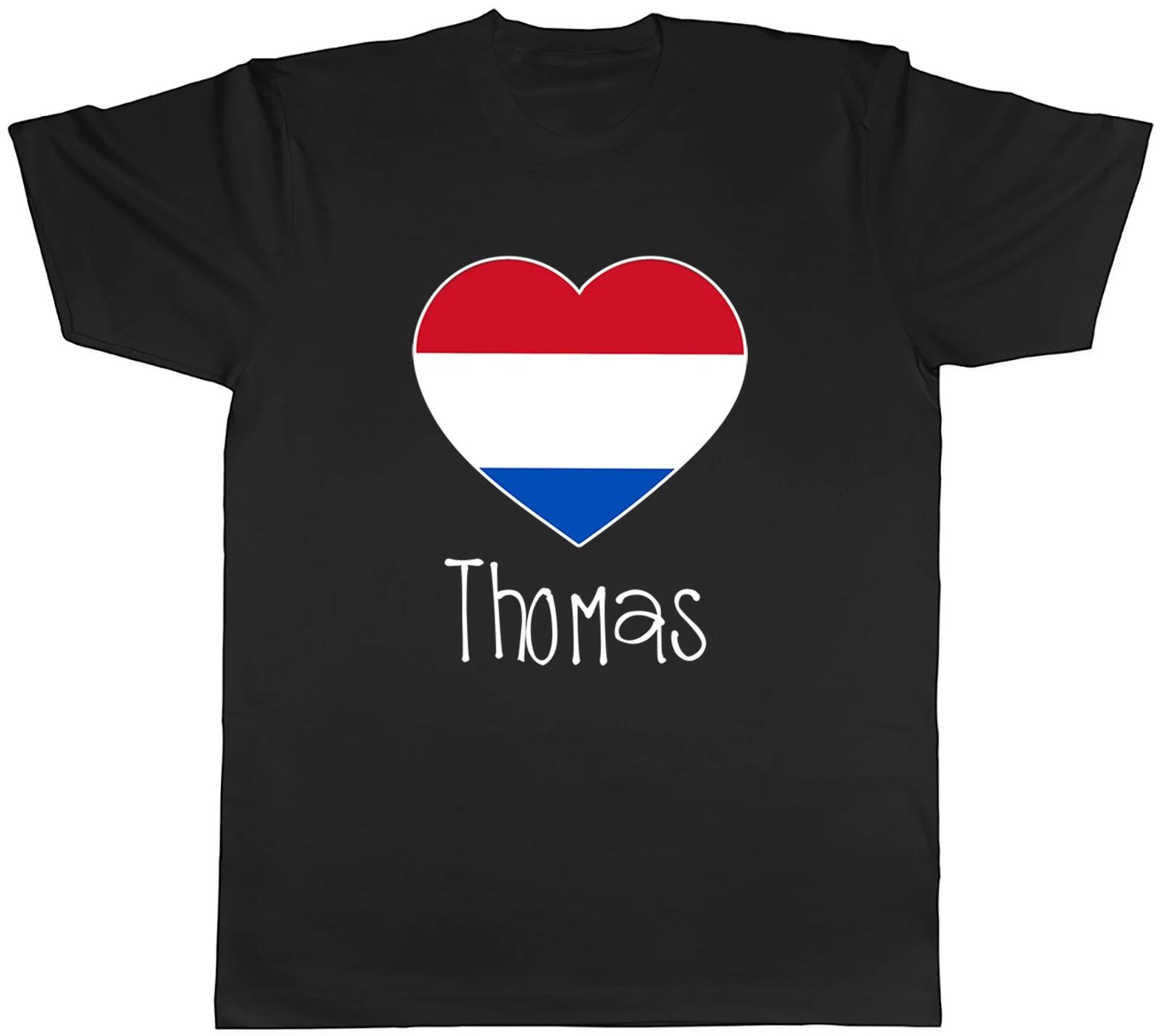 Personalised Love Netherlands Football Fan Mens T-Shirt Tee Gift Top XXXXL