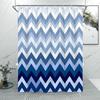 Abstract Line Minimalist Shower Curtain Washable Cloth Bath Curtain Fabric Rustic Striped Baths Curtain Farmhouse Bathroom Decor