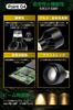 SPAHER Pflanzenwachstum 15W E26 Voll Hohe Farbe Hoch Einstellbarer Lichtstrahl für Innen 6000K Licht, LED, Sockel, Spektrum, Wiedergabe, PPFD, Winkel, Gartenarbeit,
