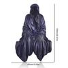 Desktop Gothic Sculpture Resin Scary Horror Ornament Ghost Sitting Sculpture for Outdoor Garden Shelf Decor