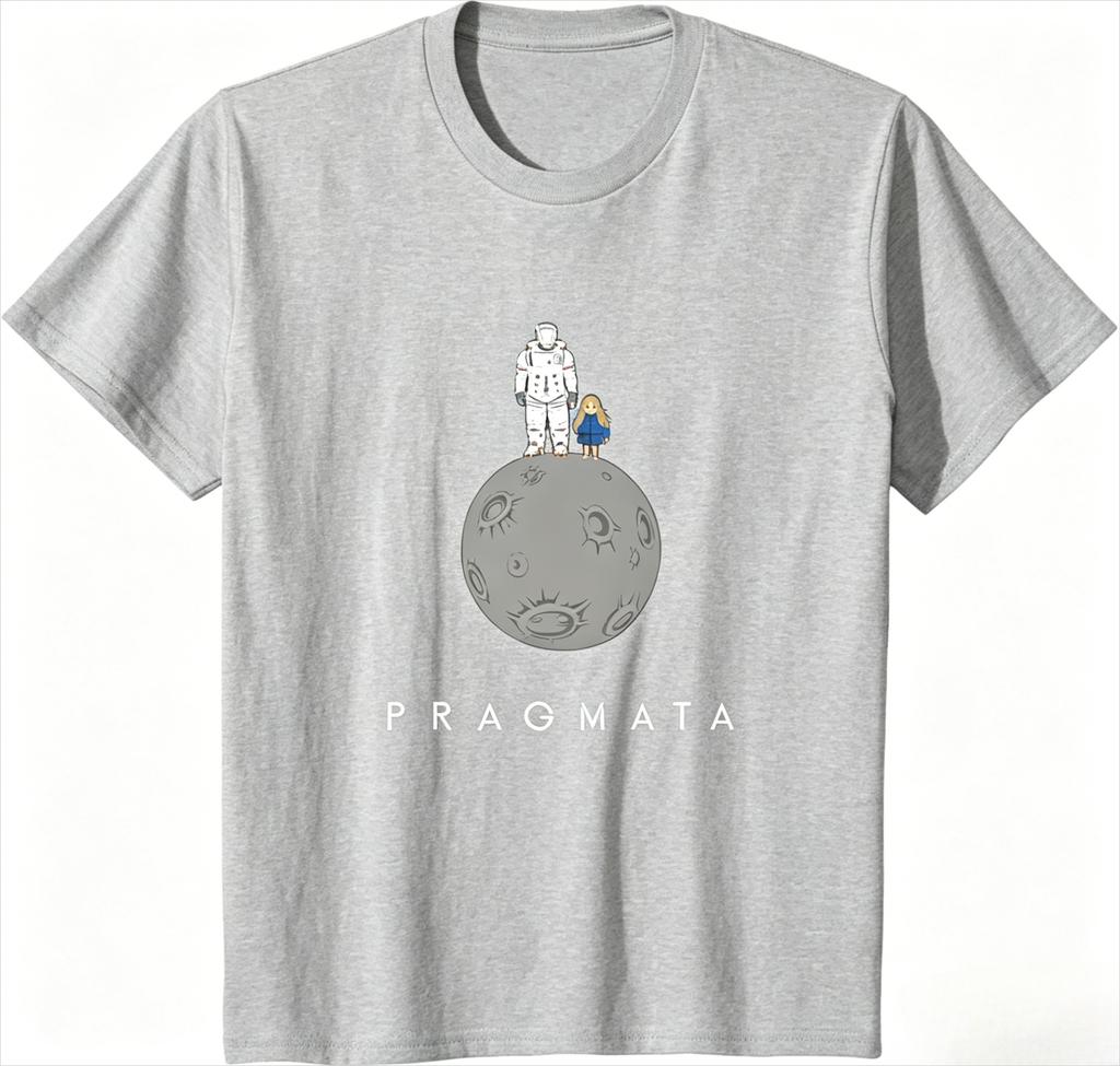 2026 summer PRAGMATA Action adventure game Unisexs T Shirt doublesided graphics unisex short sleeves Top Y2K quality shirt