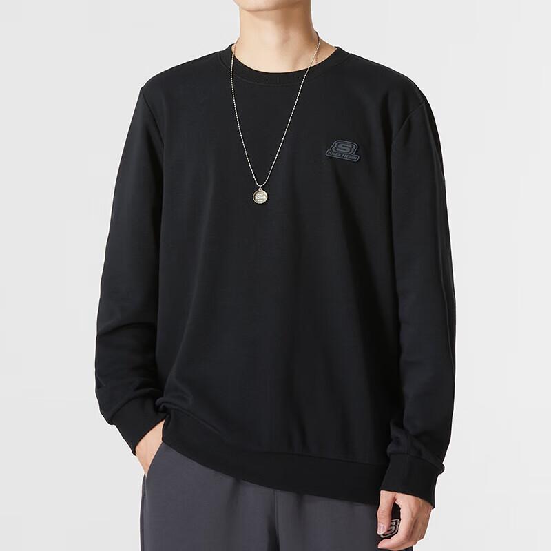 Skechers Women s Casual Knit Crewneck Sweatshirt XL