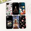 Cover for OPPO A80 A18 A16 A40 A17 A15 A38 A78 A79 A54 A57 A12 A60 5G 4G Casing Phone Case Christmas OK But First Coffee Book