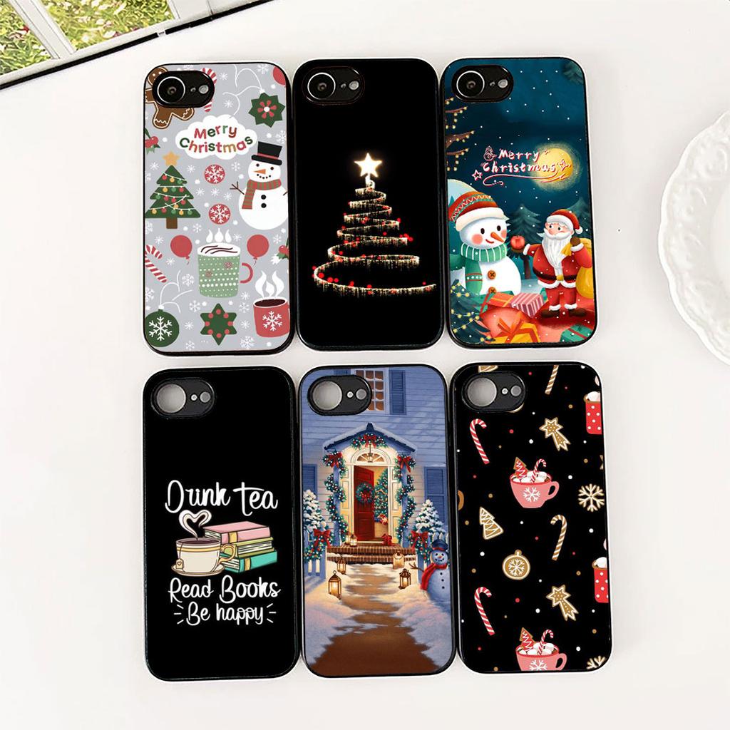 Cover for OPPO A80 A18 A16 A40 A17 A15 A38 A78 A79 A54 A57 A12 A60 5G 4G Casing Phone Case Christmas OK But First Coffee Book
