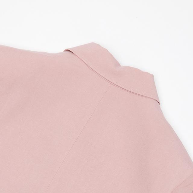 Lap Oversized Two-Button Linen Jacket Aq2Wj465