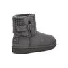 (WMNS) UGG Classic Solene Mini Cozy Stay Warm Outdoor Casual Gray Women's 1113463-CHRC