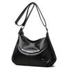 Simple Women's Shoulder Bag, Casual Crossbody Bag, Fashionable Shoulder Bag, Soft PU Leather Handbag Suitable for Daily Use and Shopping