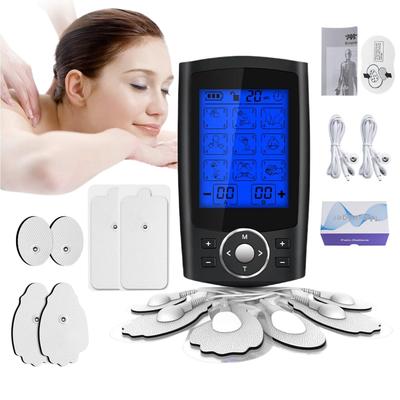 Stimulateur Musculaire Électrique TENS 36 Modes EMS Masseur Corporel Thérapie Digitale Acupuncture Impulsion Méridiens Machine Minceur Relaxation