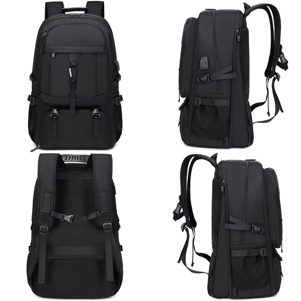 50L/80L Capacity Travel Backpack Waterproof School Bag Versatile Men's Backpack  Hiking