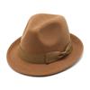 Classic Wool Felt Ladies Hat With Tassel And Leopard Pattern For Autumn Winter Outdoor Wear