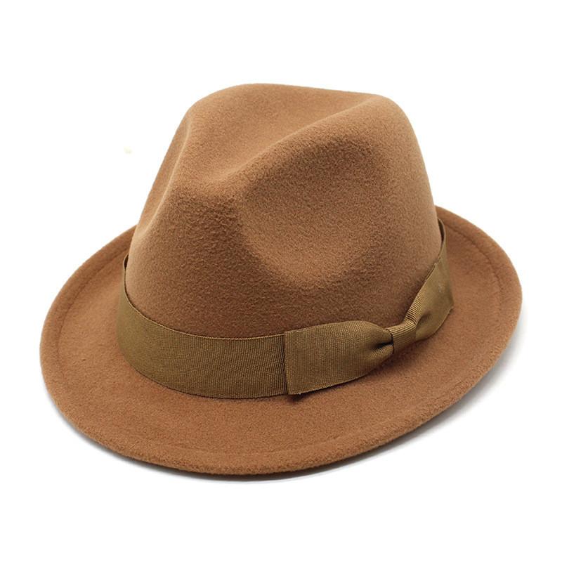 Classic Wool Felt Ladies Hat With Tassel And Leopard Pattern For Autumn Winter Outdoor Wear
