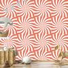 Hippie Wallpaper Coral Background, Coral Center for Living Room and Bedroom 50x1000