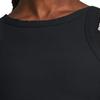 Under Armour Meridian Solid Color Round Neck Sleeveless Tank Top Women Tops Black 1384008-001