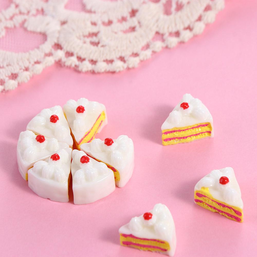 Desktop Decor Model Crafts DollHouse Cake Dollhouse MIniature Simulation Cake Toy Kitchen Kids Toys