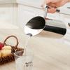 Stainless Steel Water Pitcher with Ice Guard 1.5L Capacity Ergonomic Handle Fruit Pitcher for Cold D
