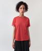 Simeteuligpeosenteu %% Logo Roll-Up T-Shirt / Washed Red