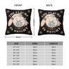 Future Is Bright Crystal Ball Square Pillowcase Polyester Linen Velvet Creative Zip Decorative Pillow Case Sofa Cushion Cover