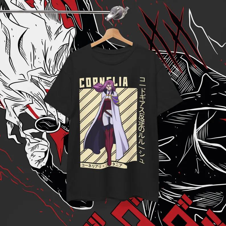 Аниме Корнелия Ли Британия Футболка Размер S - 5XL Черный Размер S - 5XL Унисекс Футболка S