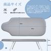 VECELO Ironing Board, 82*34*19cm, 1.4kg, Compact, Foldable, Lightweight, Doll-Shaped, Larger Work Surface than Standard Sizes, Lightweight and Easy to