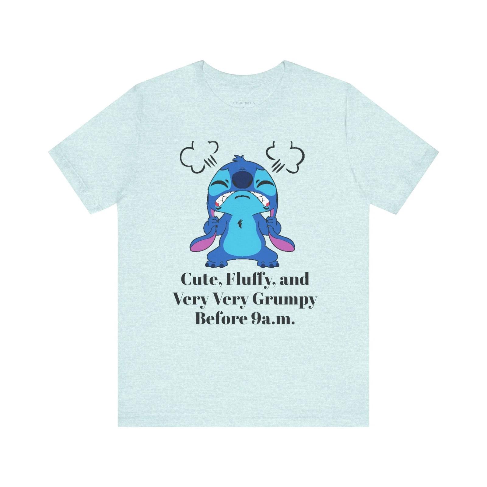 Cute Grumpy Stitch Children s Children s T Children s T-shirt, Comfy Tee, Disney-Inspired Graphic Tee 110