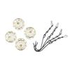 Hanging Bird Feeder Metal Bird Feeder Party Decoration Decorative Garden Feeder Easy Refilling Design Gold-plated Finish