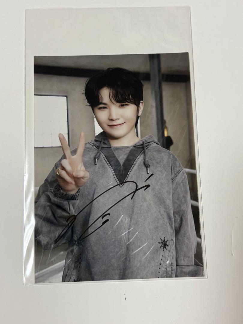 

[USED] Woozi autographed photo