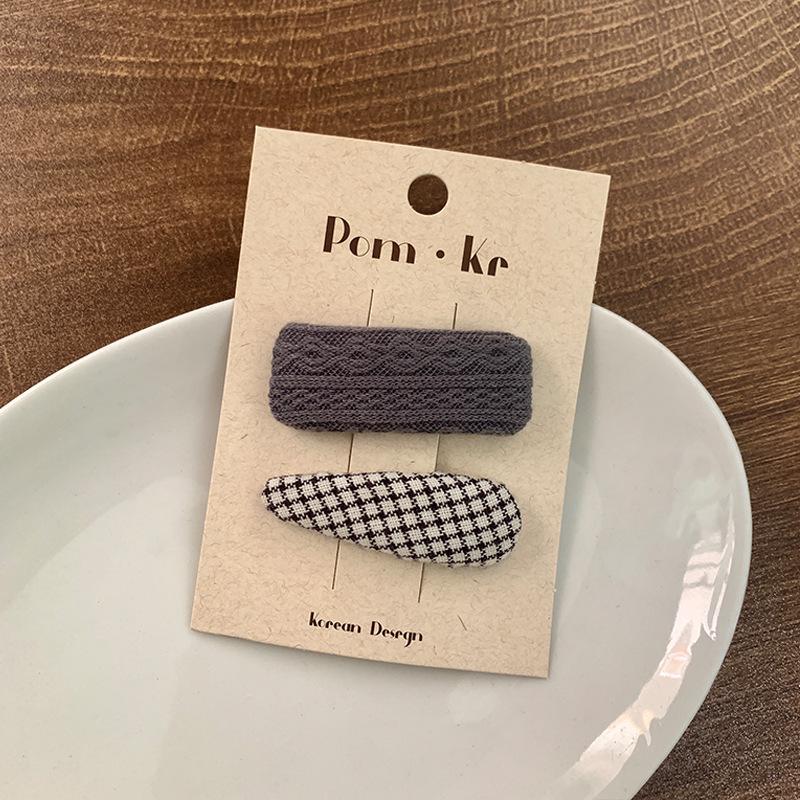 Children's Floral Embroidered Hair Clip for Girls