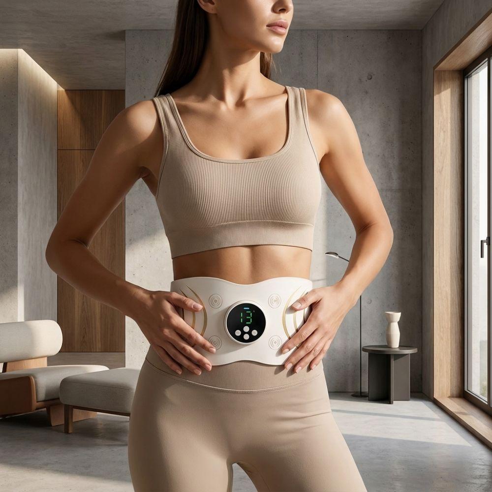 Multifunctional Red Light Massage Belt Portable Massage Equipment Waist Massager Travel Use