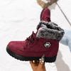 Women's Winter Cotton Boots Snow Boots Women's Boots Fleece-Lined Thickened Cotton Boots Cold-Resistant Warm Boots Long Boots