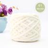 Thick Wool DIY Yarn Ball for Handwoven Crafts - Soft Texture, Easy To Work With, Multiple Colors