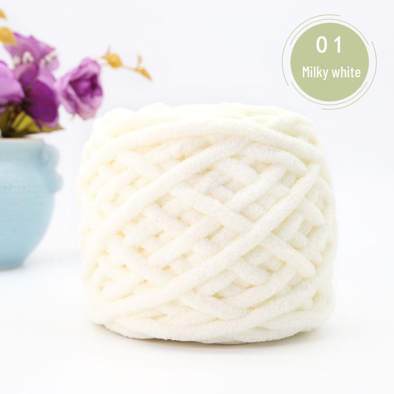 Thick Wool Handwoven Bag & Scarf DIY Yarn Ball for Slippers