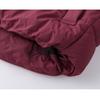 2026 Winter Short Hooded Color Block Padded Cotton Jacket Women Loose Fit Sporty Warm Couple Coat