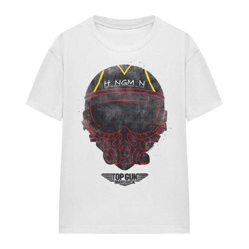 Top Gun Unisex Adult Hangman Helmet T-Shirt