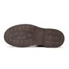 Johnature Genuine Leather Shoes Women Boots Round Toe Retro Handmade Lace-up Sewing Concise Ankle Platform Boots