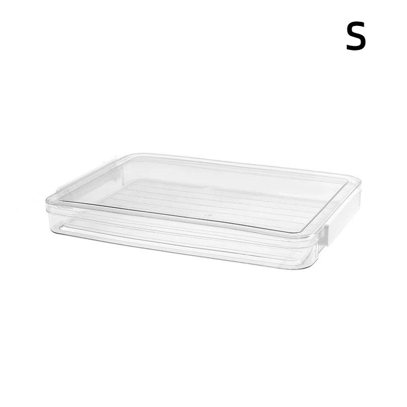 Dustproof Document Storage Box Wear Resistant BPA Free Plastic A4 File Holder for Home Office File Classification