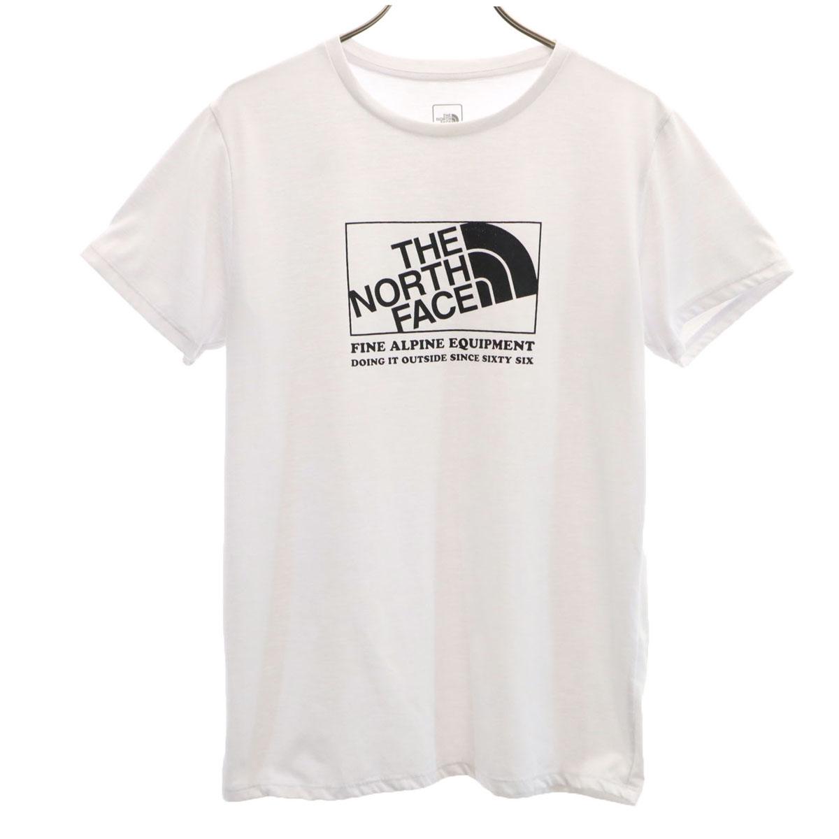 

THE NORTH FACE Short sleeve T-shirt L white Outdoor NTW11868 Women Used