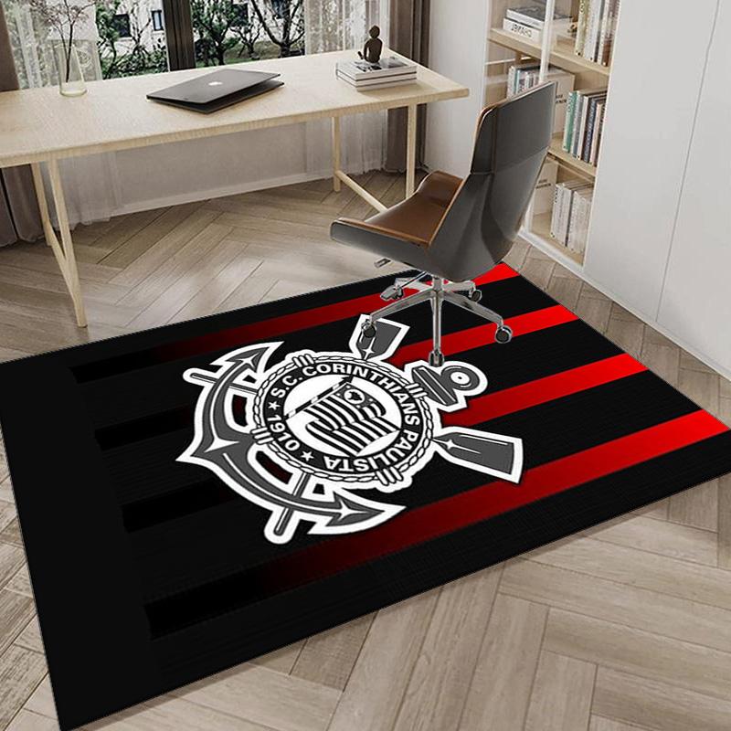 Football Club Emblem Carpet, Chair Rug,Rug for Office Bedroom living rooms, Doormat decor Fan Gift Christmas Gift