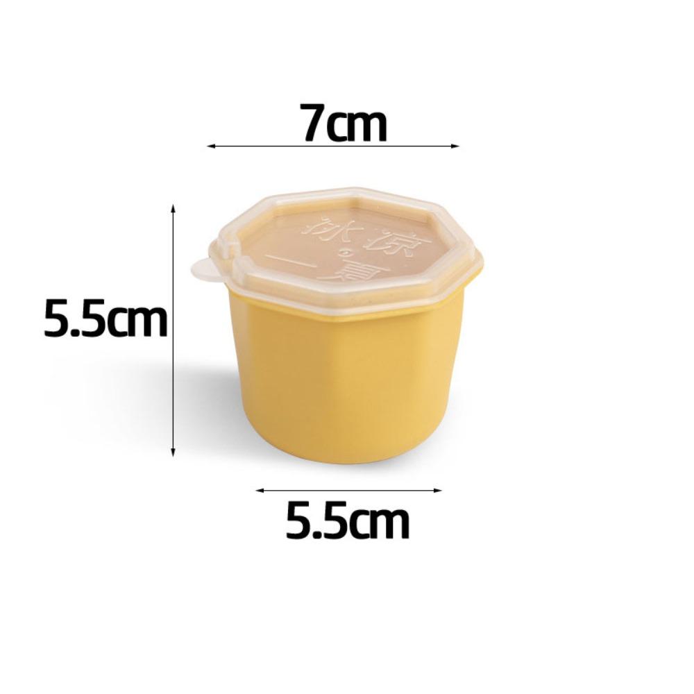 Portable Reusable Ice Cube Mold Polygon With Lid Ice Bucket Ice Cup Summer DIY Refrigerator Freeze Ice Maker