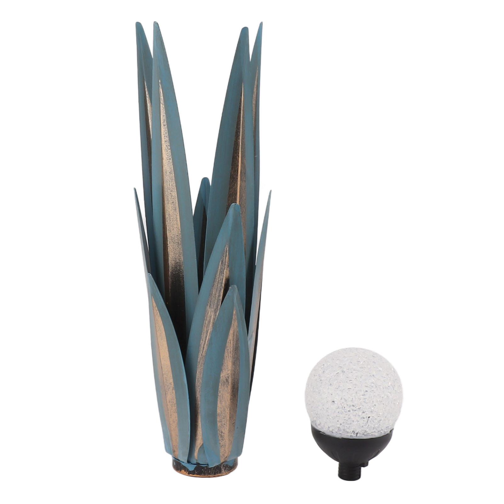 

Metal Tequila Plant Tequila Rustic Sculpture Colorful Light Minimalist Iron 13.8in Home Plant Decor